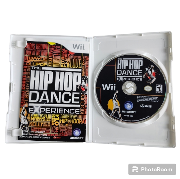 The Hip Hop Dance Experience +Just Dance 1 Nintendo WII Dance Package Tested CIB - Picture 3 of 4